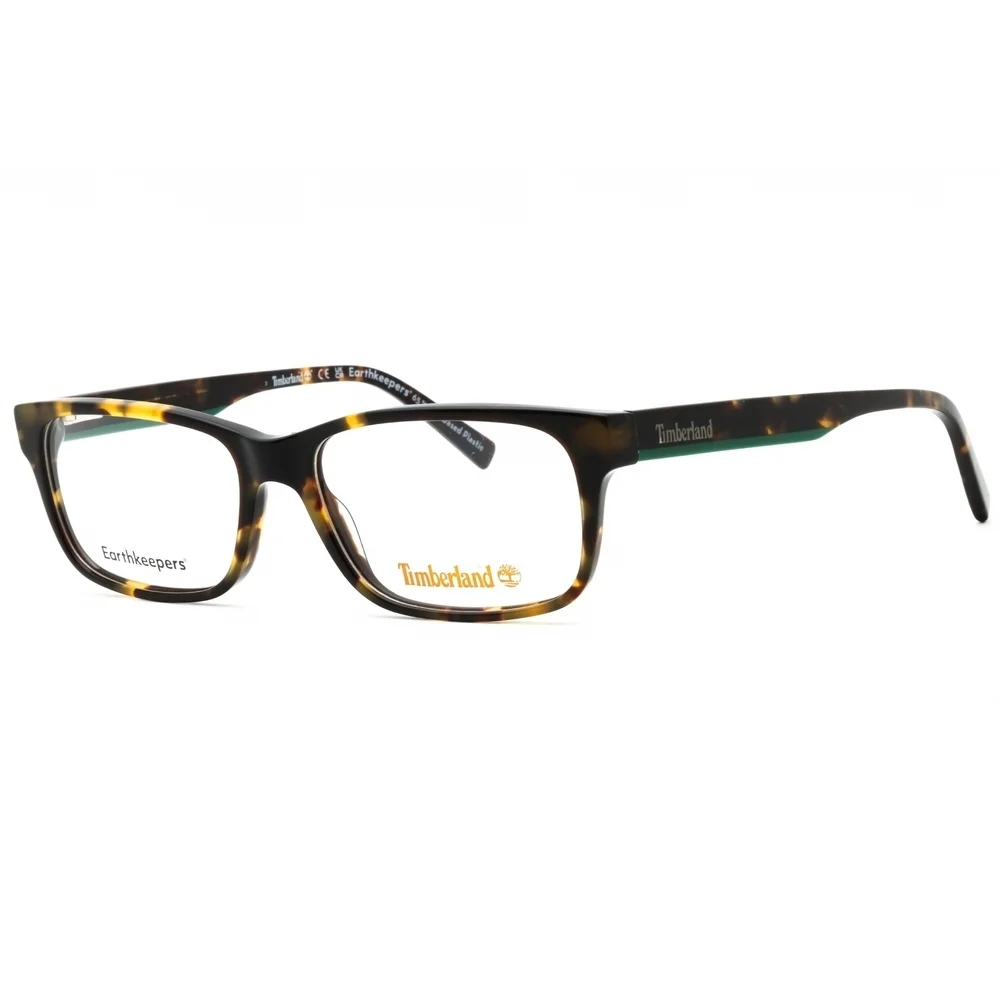 NWT Timberland TB1847 Blonde Havana Rectangle 55mm Eyeglasses